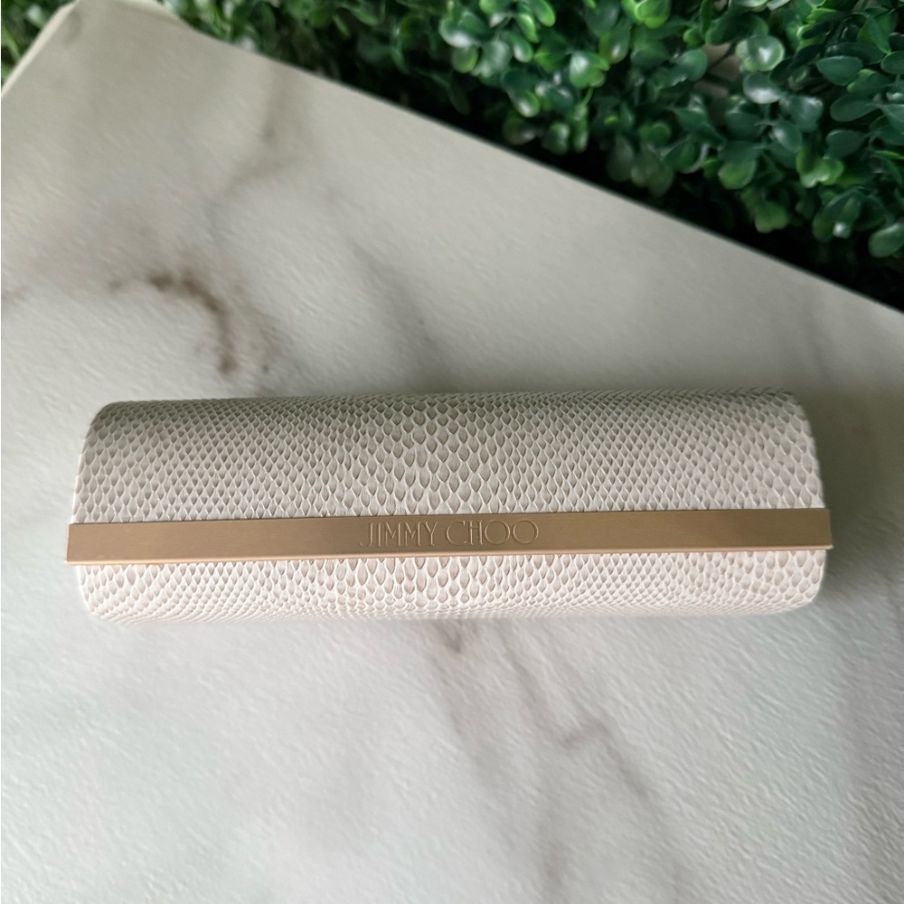 Jimmy Choo Sunglasses or Eyeglass Case & Dustcloth